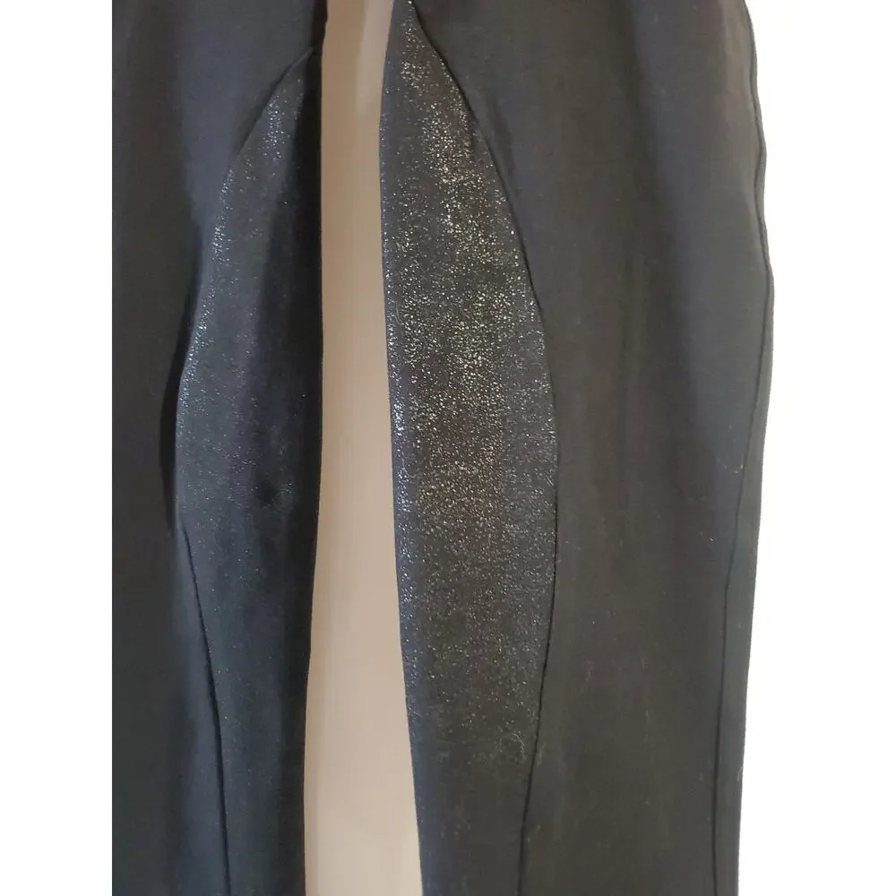 Spanx Ready To Wow Black Faux Leather Riding Leggings Womens Size XL Shapewear - Picture 7 of 13